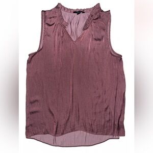 Simply Vera Vera Wang Mauve Sleeveless Blouse